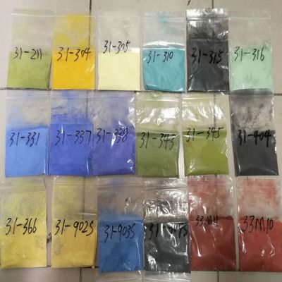 4 色 グラス 陶器 色の 金 ステンネート 紫 鉄酸化 組み合わせ