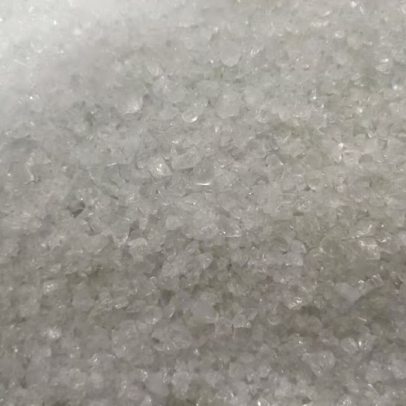 食品級透明ガラス 陶器用粒粉または粉末にフライ 99.99%純度